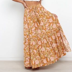 Petal and Pup Vicky Maxi Skirt - Orange